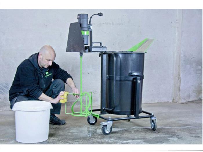 Mixing Station-FLOORMIX 2300 - Eibenstock Positron Products