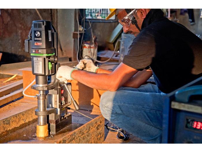 Magnetic Core Drilling Machine-KBM 85-4E - Eibenstock Positron Products