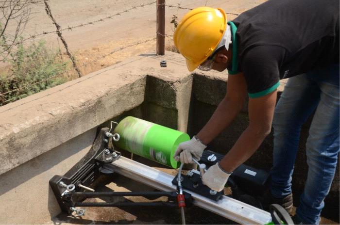 Diamond Core Drill Machine-KDB 350-3 - Eibenstock Positron Products