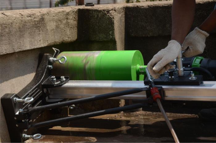 Diamond Core Drill Machine-KDB 350-3 - Eibenstock Positron Products