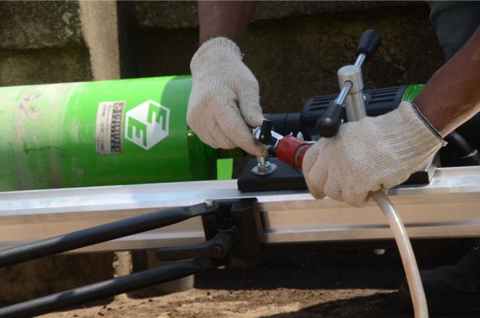 Diamond Core Drill Machine-KDB 350-3 - Eibenstock Positron Products