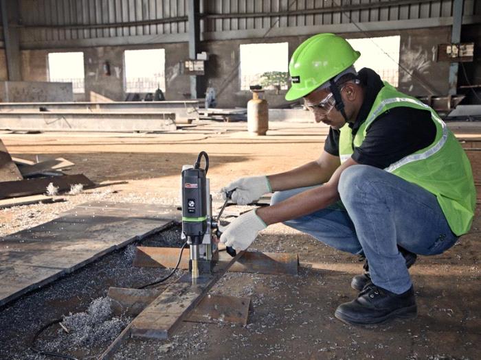 Magnetic Core Drilling Machine-KBM 35 l - Eibenstock Positron Products